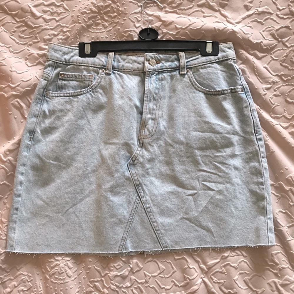 Denim Mini Skirt